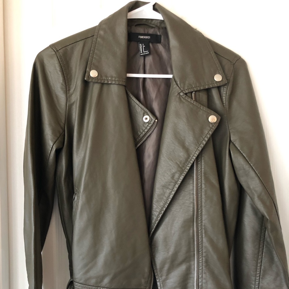 Forever 21 Faux Leather Jacket